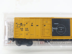 N Scale Micro-Trains MTL 26010 ABOX Railbox 50' Rib Side Box Car #50062