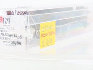 N Scale Micro-Trains MTL 28040 CNJ Jersey Central 40' Single Door Box Car #17235