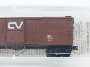 N Scale Micro-Trains MTL 28160 CV Central Vermont 40' Single Door Box Car #40014