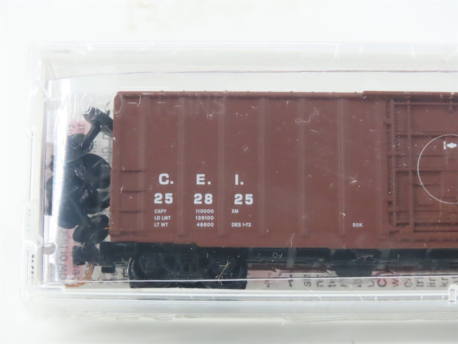 N Scale Micro-Trains MTL 27030 C&EI Chicago & Eastern Illinois 50' Boxcar 252825