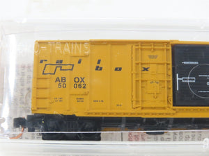 N Scale Micro-Trains MTL 26010 ABOX Railbox 50' Rib Side Box Car #50062