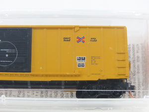 N Scale Micro-Trains MTL 26010 ABOX Railbox 50' Rib Side Box Car #50062