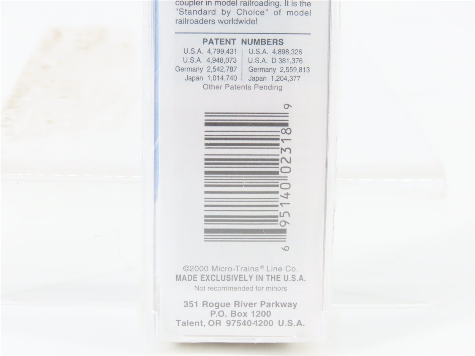 N Scale Micro-Trains MTL 25610 Southern Railway 50' Rib Side Box Car #550555