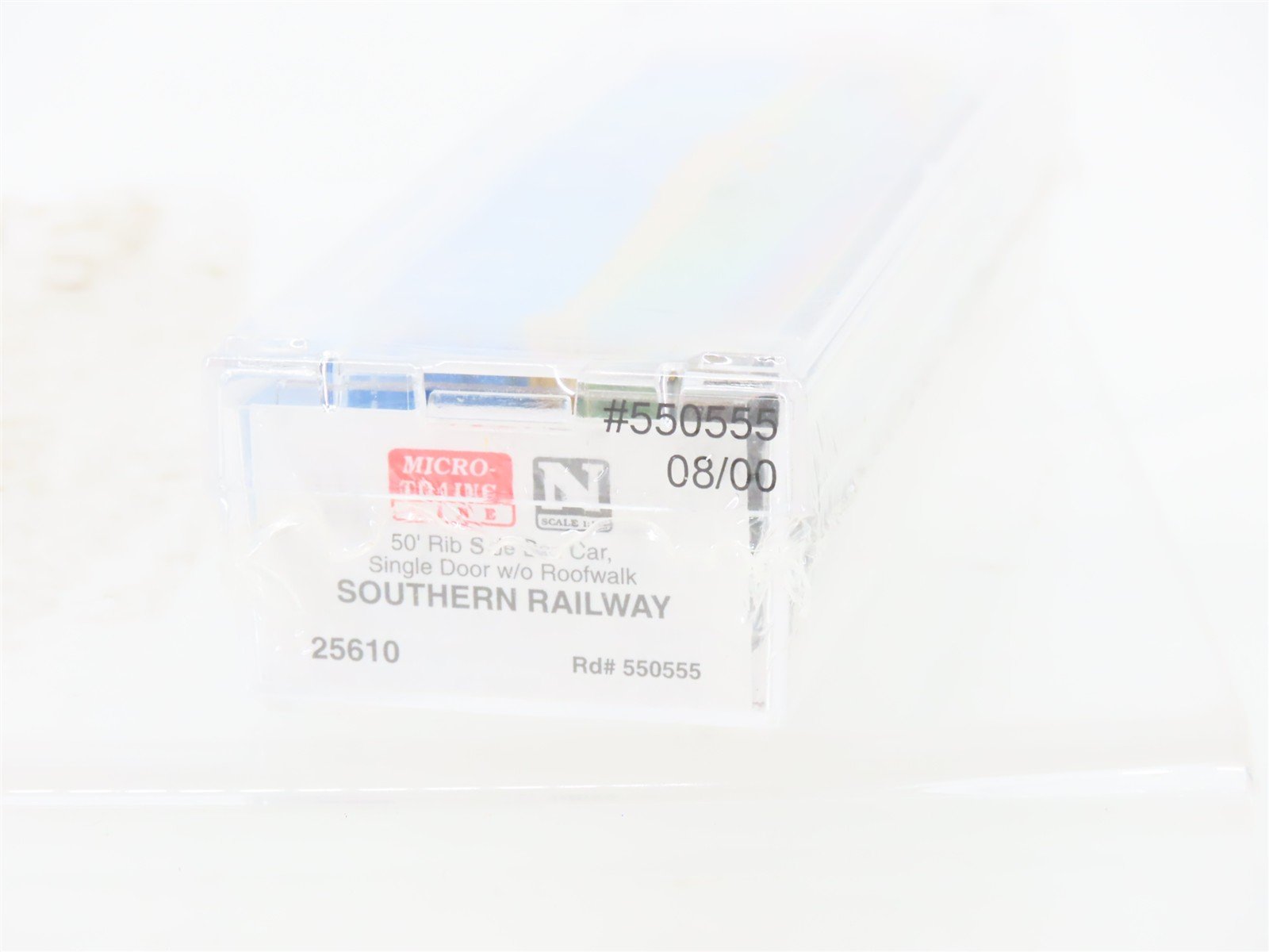 N Scale Micro-Trains MTL 25610 Southern Railway 50' Rib Side Box Car #550555