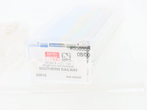 N Scale Micro-Trains MTL 25610 Southern Railway 50' Rib Side Box Car #550555