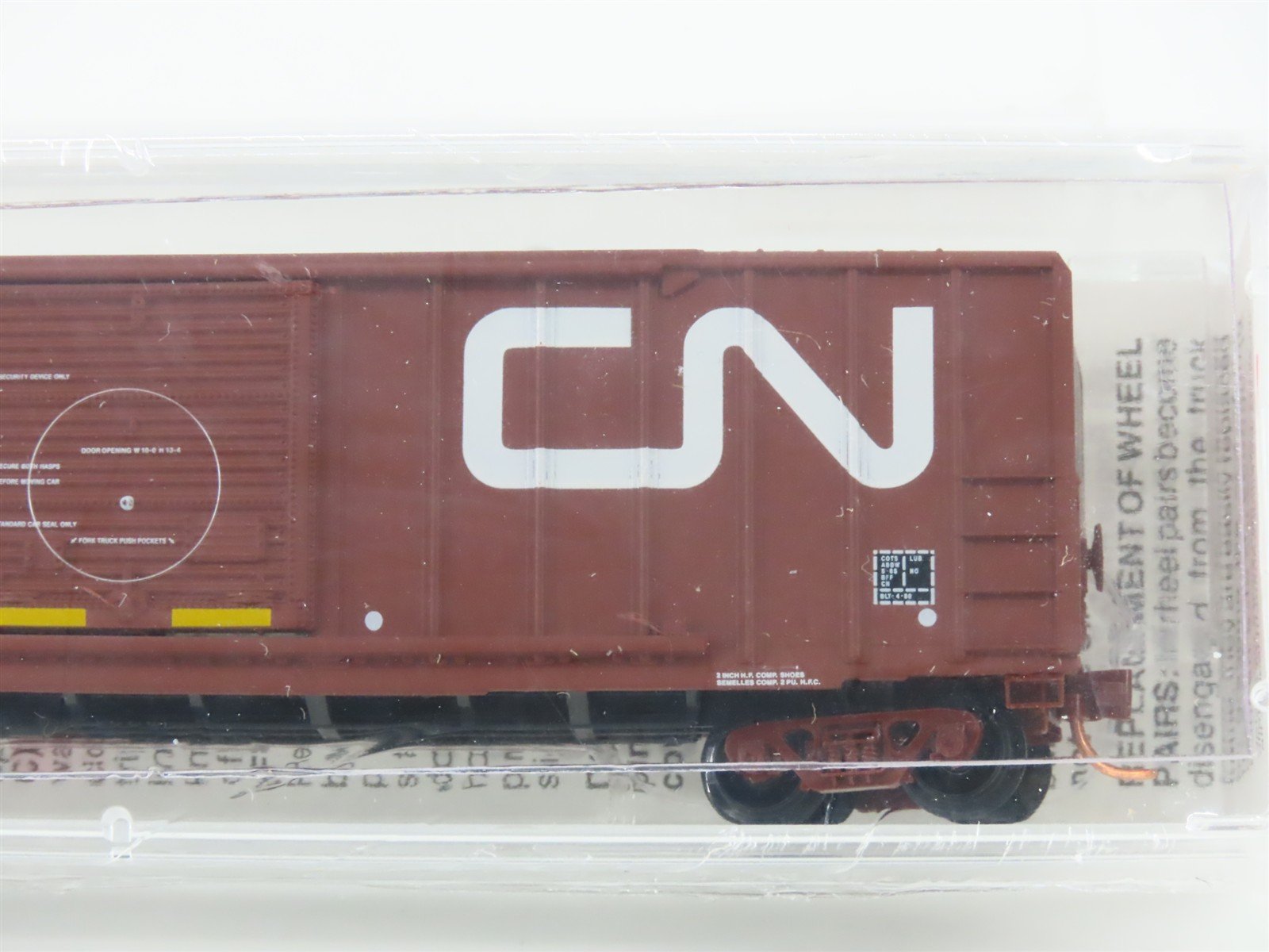 N Scale Micro-Trains MTL 25650 CNA CN Canadian National 50' Box Car #419587