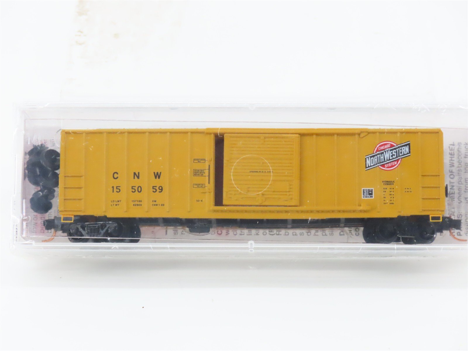 N Scale Micro-Trains MTL 25670 CNW Chicago North Western 50' Box Car #155059