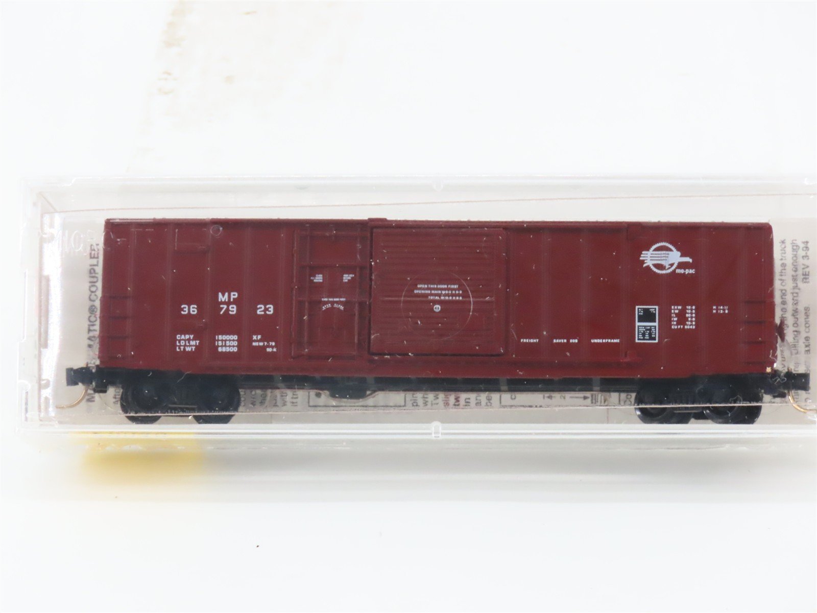N Scale Micro-Trains MTL 26040 MP Missouri Pacific Mo-Pac 50' Box Car #367923