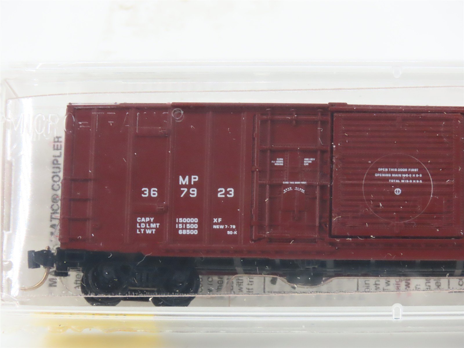 N Scale Micro-Trains MTL 26040 MP Missouri Pacific Mo-Pac 50' Box Car #367923