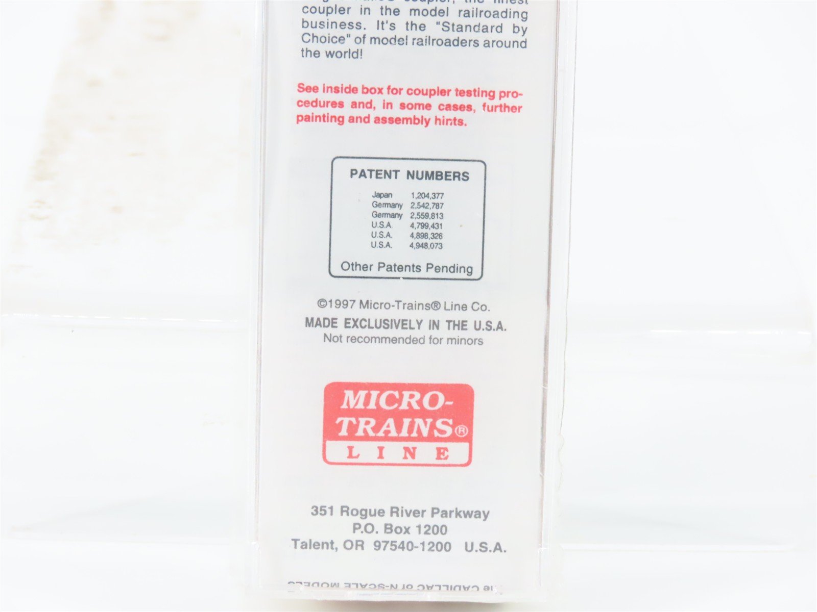 N Scale Micro-Trains MTL 26040 MP Missouri Pacific Mo-Pac 50' Box Car #367923