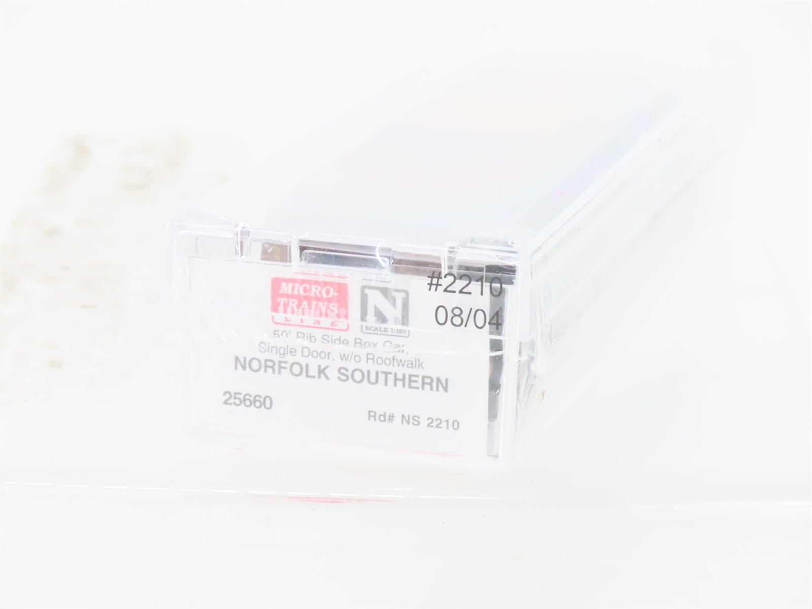 N Scale Micro-Trains MTL 25660 NS Norfolk Southern 50' Single Door Box Car #2210