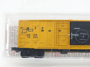 N Scale Micro-Trains MTL 26010 ABOX Railbox 50' Rib Side Box Car #50062