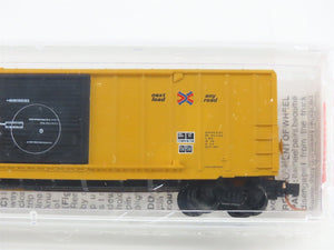 N Scale Micro-Trains MTL 26010 ABOX Railbox 50' Rib Side Box Car #50062