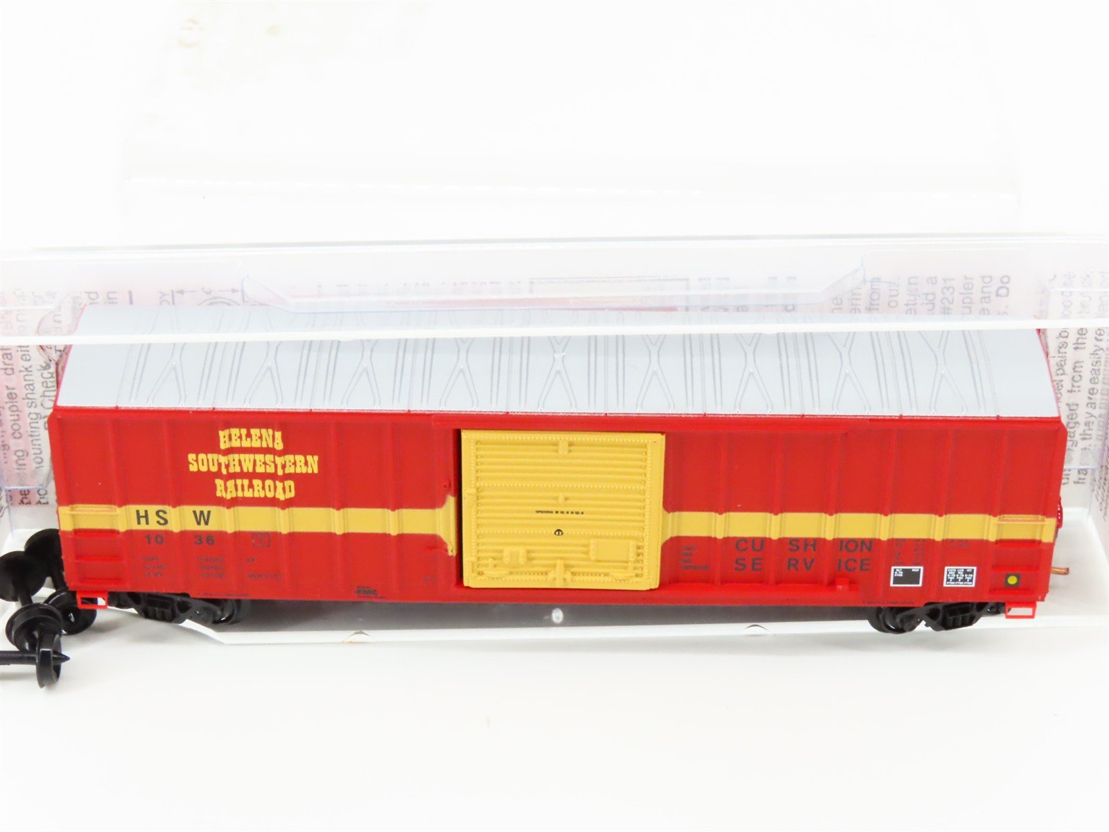 N Scale Micro-Trains MTL 25640 HSW Helena Southwestern 50' Box Car #1036