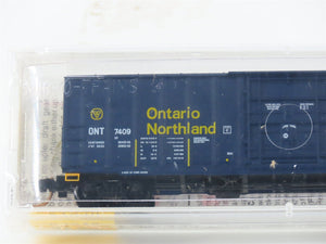 N Scale Micro-Trains MTL 27040 ONT Ontario Northland 50' Rib Side Box Car #7409