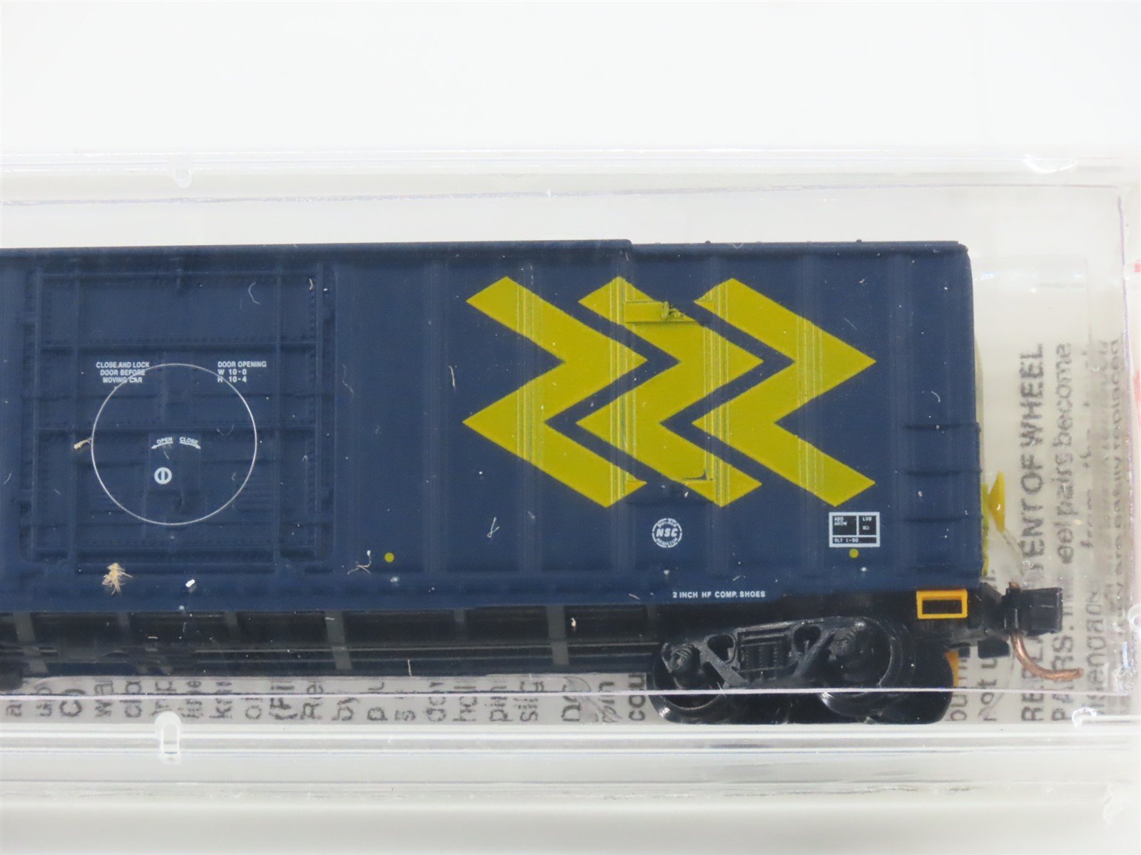 N Scale Micro-Trains MTL 27040 ONT Ontario Northland 50' Rib Side Box Car #7409