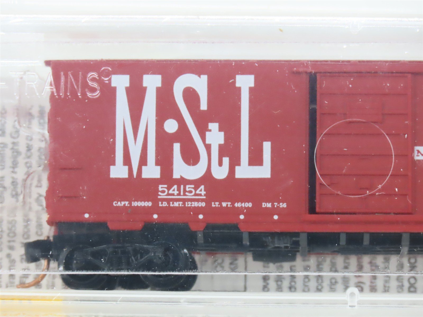N Scale Micro-Trains MTL 20860 M&StL The Peoria Gateway 40' Box Car #54154