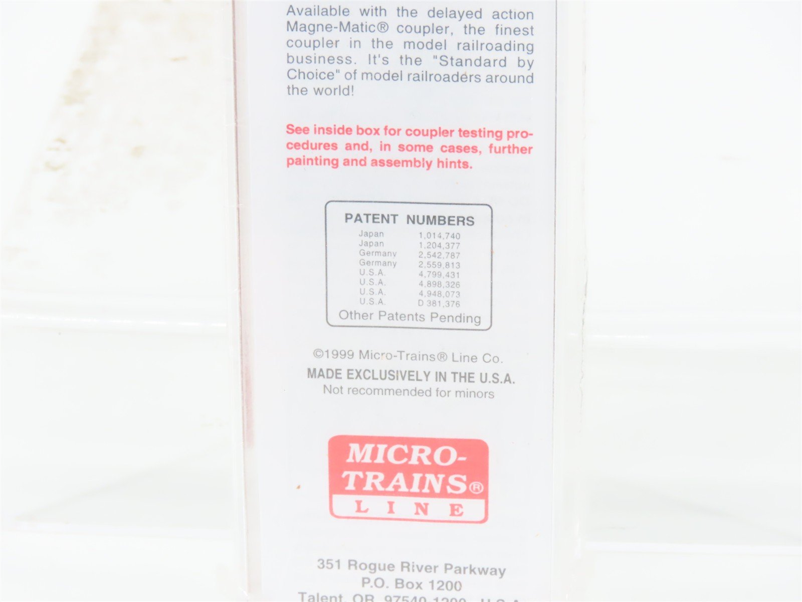 N Scale Micro-Trains MTL 20860 M&StL The Peoria Gateway 40' Box Car #54154