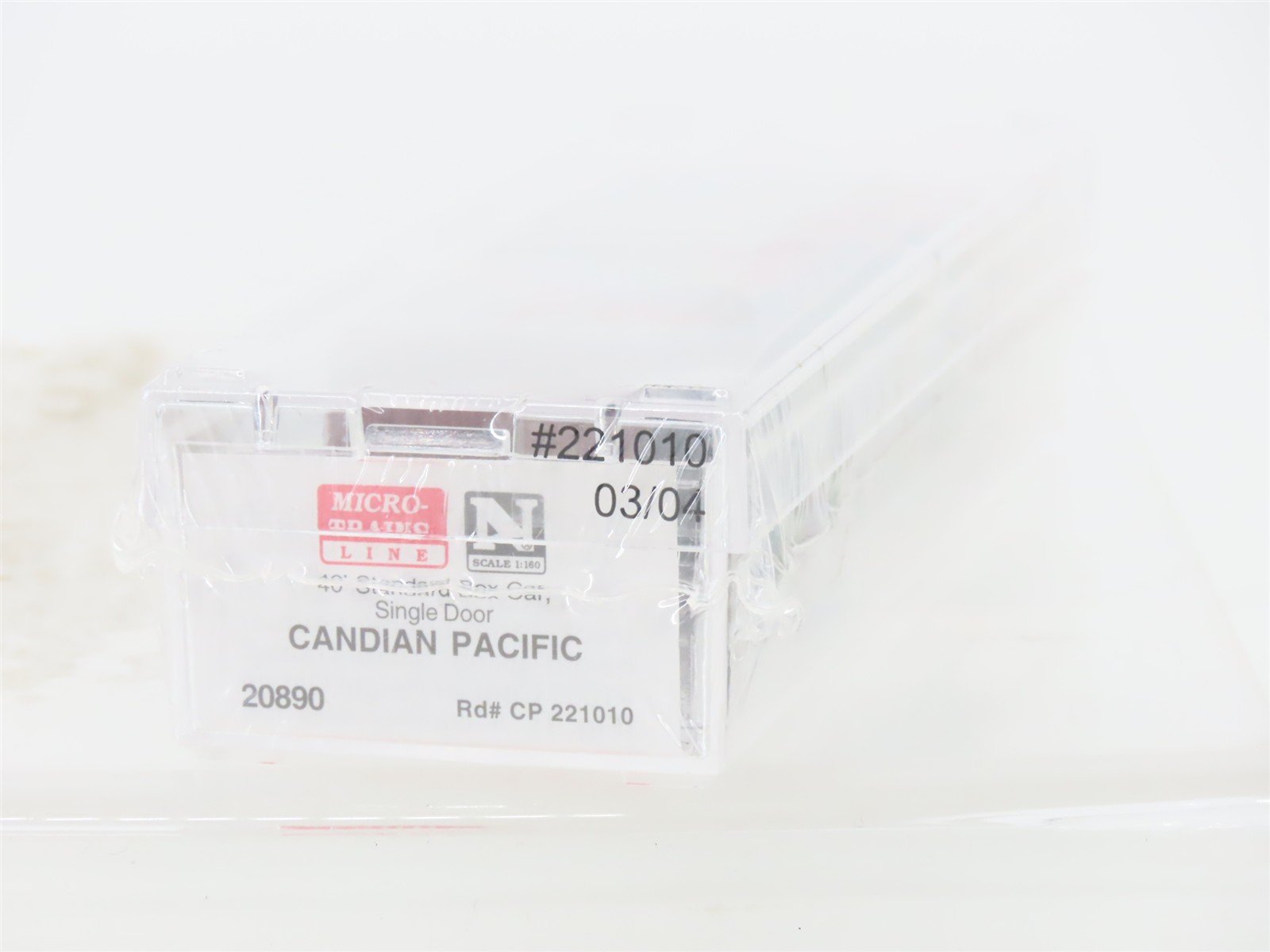 N Scale Micro-Trains MTL 20890 CP Canadian Pacific 40' 