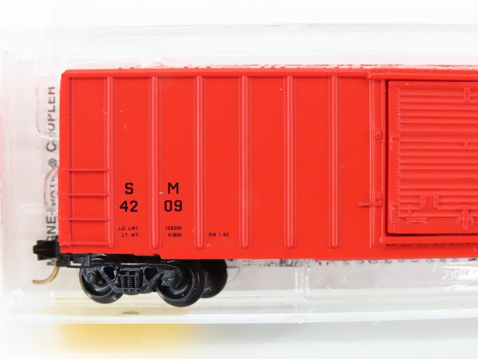 N Scale Micro-Trains MTL 25540 SM St. Marys 50' Rib Side Box Car #4209