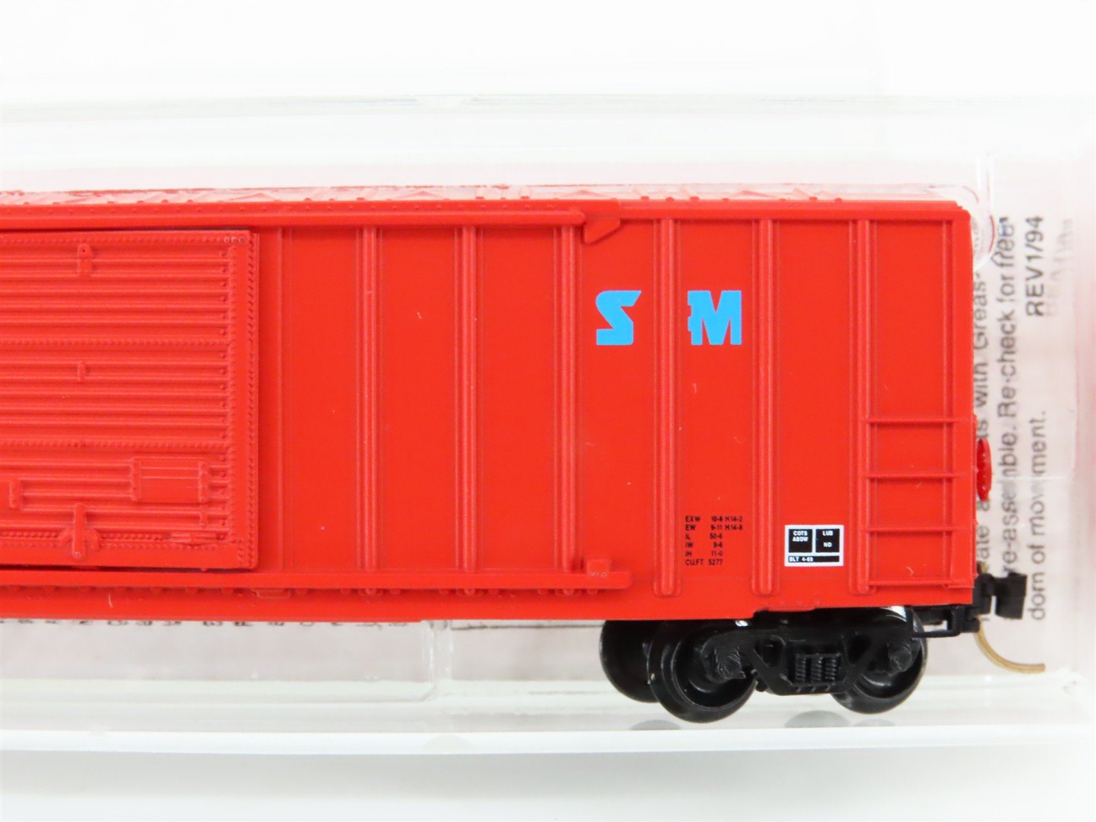 N Scale Micro-Trains MTL 25540 SM St. Marys 50' Rib Side Box Car #4209