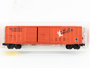 N Scale Micro-Trains MTL 30040 GWF Galveston Wharves 50' Rib Side Box Car #1063
