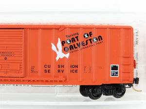 N Scale Micro-Trains MTL 30040 GWF Galveston Wharves 50' Rib Side Box Car #1063