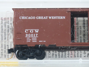 N Scale Micro-Trains MTL 20950 CGW Corn Belt Route 40' Single Door Boxcar #90017