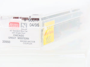 N Scale Micro-Trains MTL 20950 CGW Corn Belt Route 40' Single Door Boxcar #90017