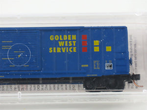 N Scale Micro-Trains MTL 25520 GVSR Golden West Service 50' Box Car #767161