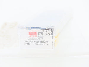 N Scale Micro-Trains MTL 25520 GVSR Golden West Service 50' Box Car #767161