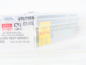 N Scale Micro-Trains MTL 25520 GVSR Golden West Service 50' Box Car #767161
