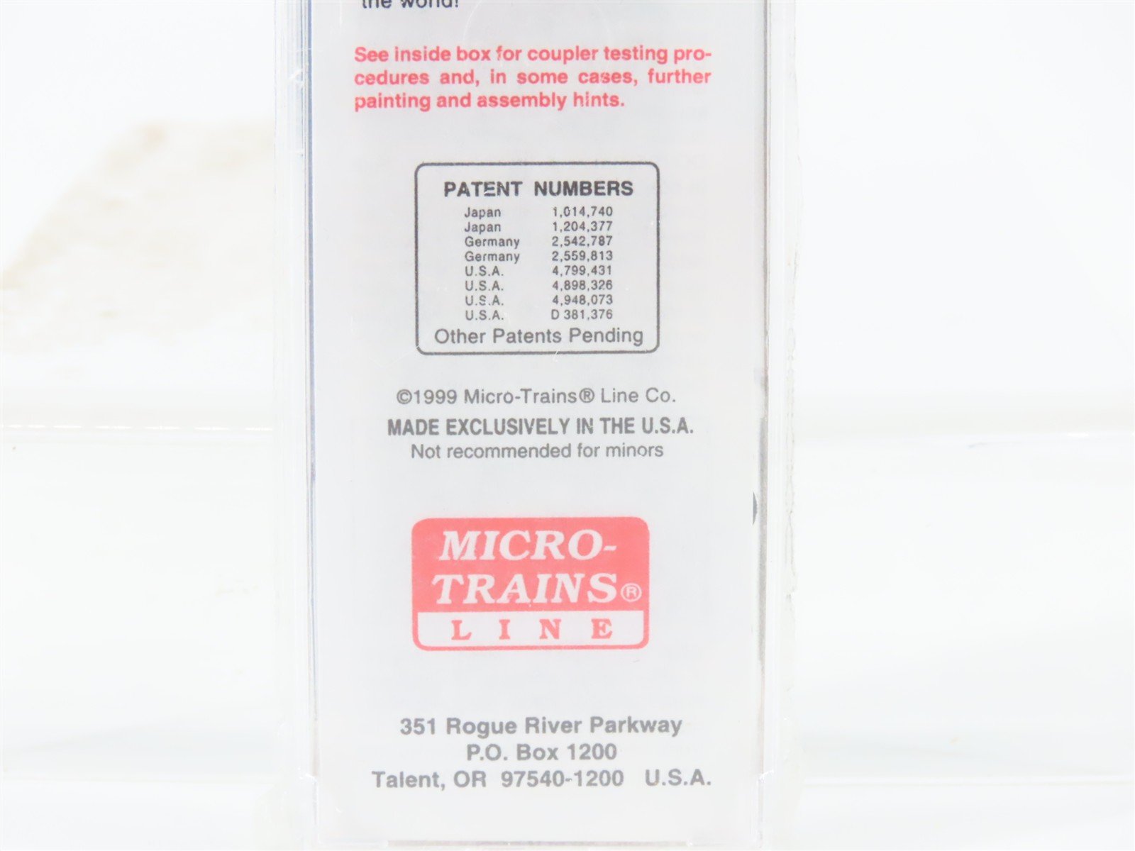 N Scale Micro-Trains MTL 25520 GVSR Golden West Service 50' Box Car #767161