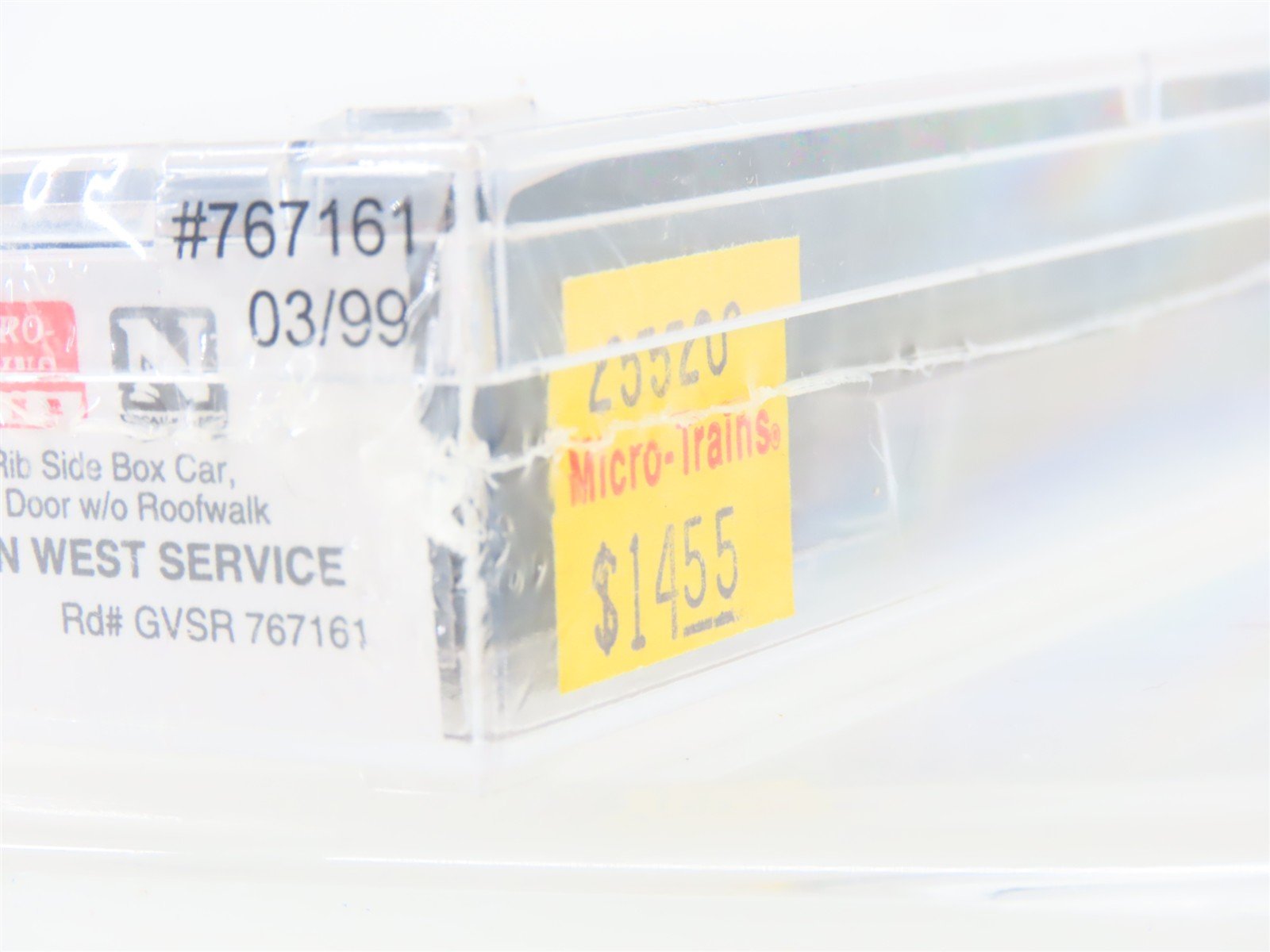 N Scale Micro-Trains MTL 25520 GVSR Golden West Service 50' Box Car #767161