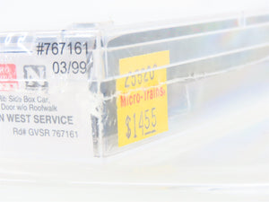 N Scale Micro-Trains MTL 25520 GVSR Golden West Service 50' Box Car #767161