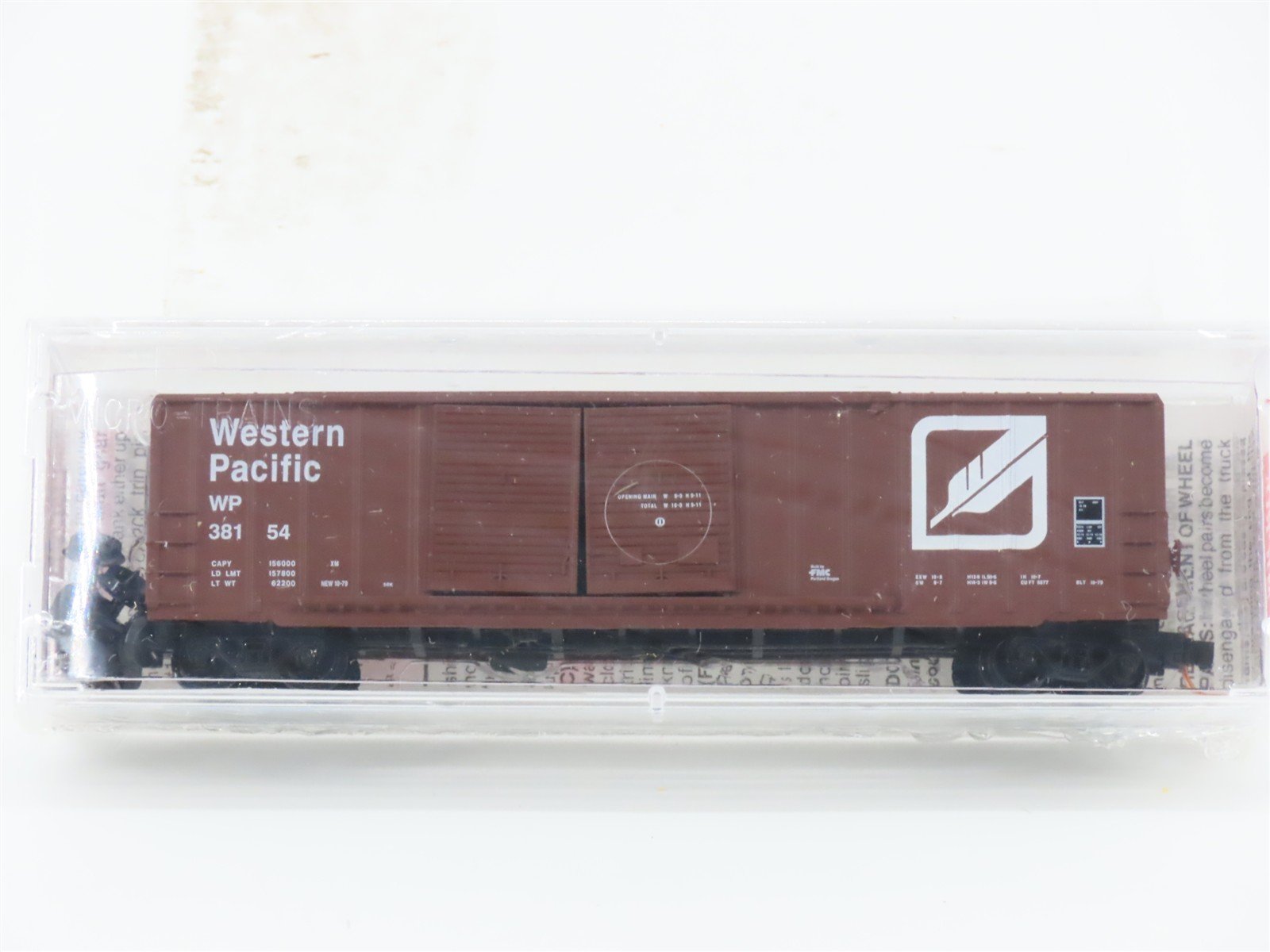 N Scale Micro-Trains MTL 30080 WP Western Pacific 