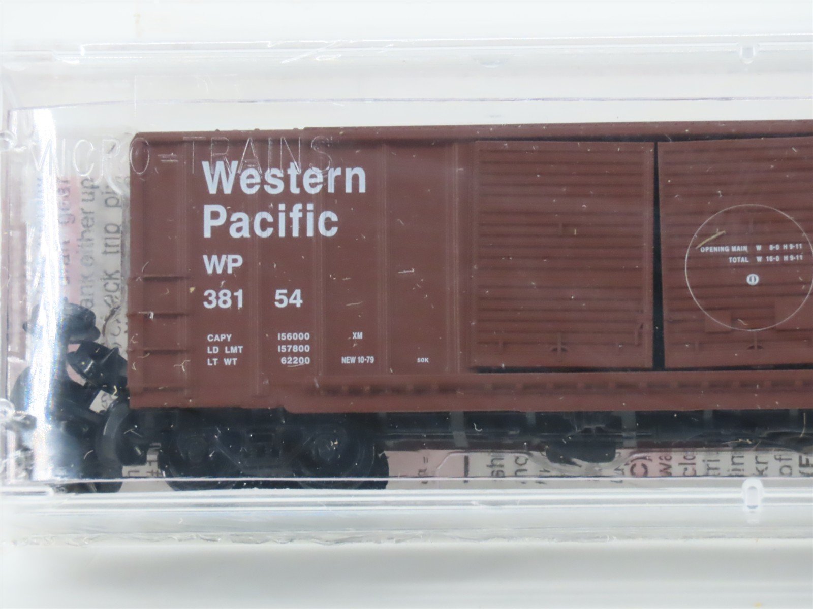N Scale Micro-Trains MTL 30080 WP Western Pacific 