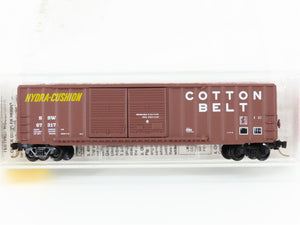 N Scale Micro-Trains MTL 30060 SSW Cotton Belt 50' Rib Side Box Car #67317