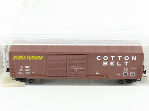 N Scale Micro-Trains MTL 30060 SSW Cotton Belt 50' Rib Side Box Car #67317