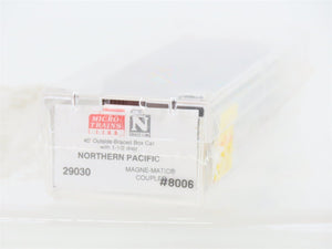 N Scale Micro-Trains MTL 29030 NP Northern Pacific 40' Automobile Box Car #8006