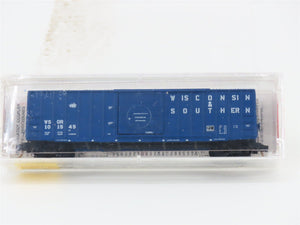 N Scale Micro-Trains MTL 25570 WSOR Wisconsin & Southern 50' Box Car #101545