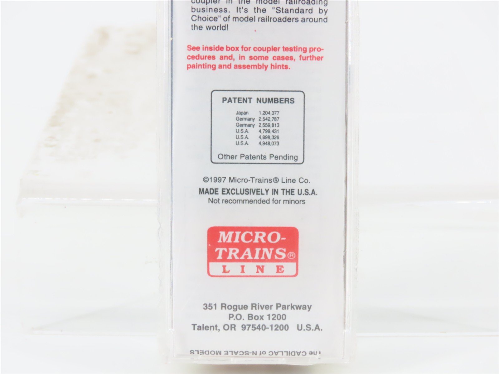 N Scale Micro-Trains MTL 25570 WSOR Wisconsin & Southern 50' Box Car #101545