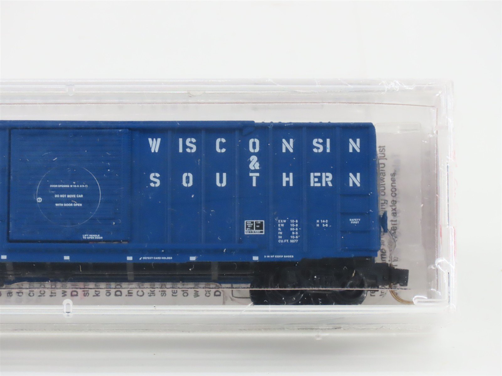 N Scale Micro-Trains MTL 25570 WSOR Wisconsin Southern 50' Box Car #101545