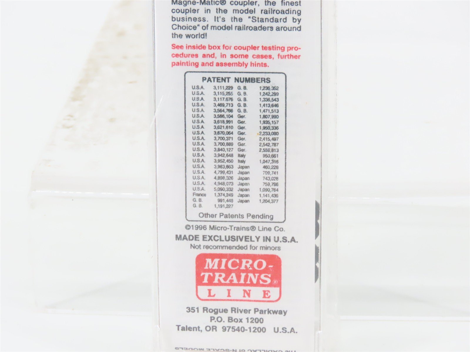 N Scale Micro-Trains MTL 25550/3 CSXT CSX 50' Rib Side Single Door Boxcar 141085