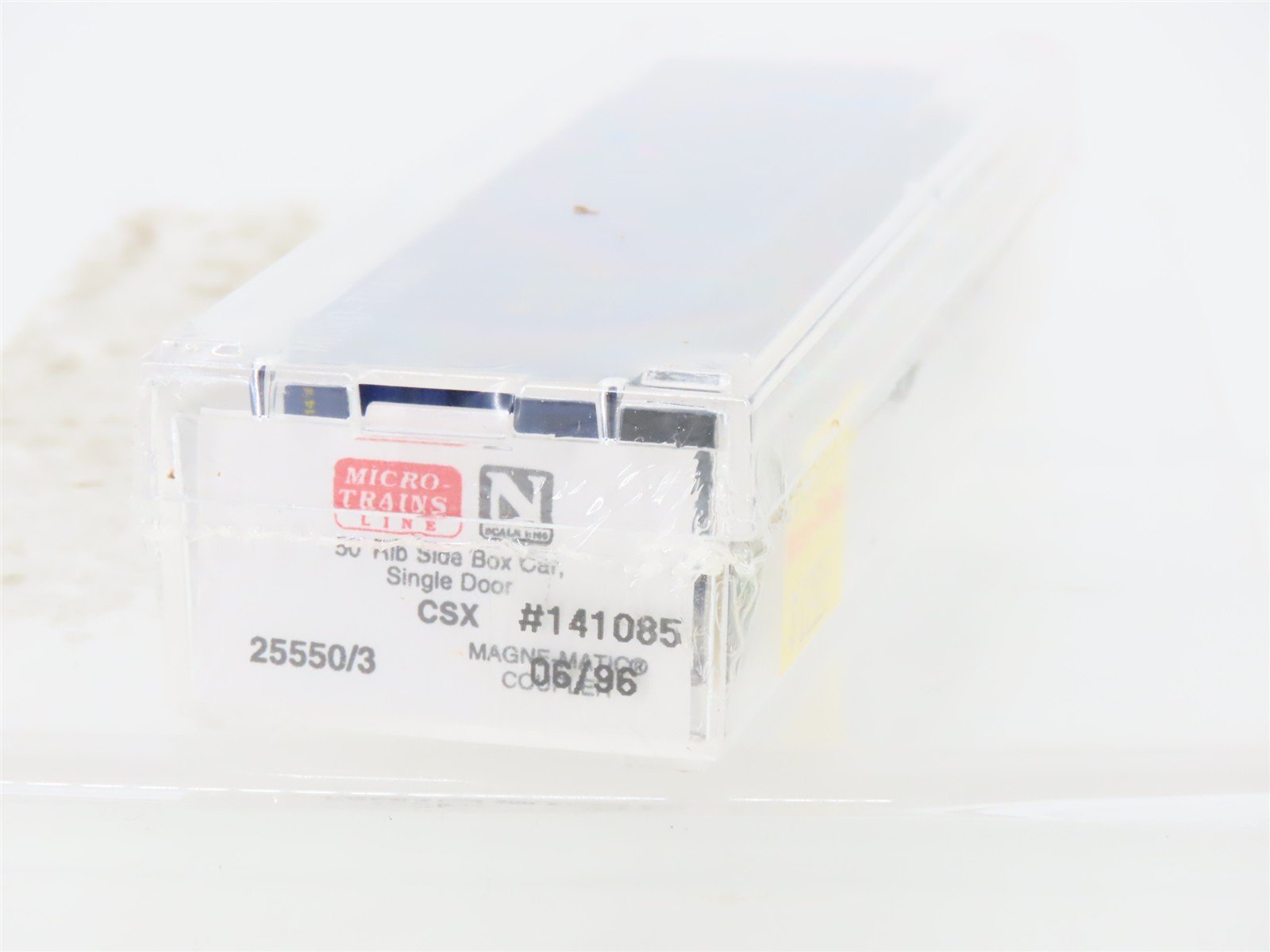 N Scale Micro-Trains MTL 25550/3 CSXT CSX 50' Rib Side Single Door Boxcar 141085