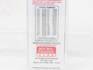 N Scale Micro-Trains MTL 25550/3 CSXT CSX 50' Rib Side Single Door Boxcar 141085