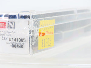 N Scale Micro-Trains MTL 25550/3 CSXT CSX 50' Rib Side Single Door Boxcar 141085