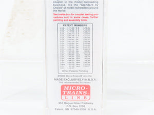 N Scale Micro-Trains MTL 25550/1 CSXT CSX 50' Rib Side Single Door Boxcar 141053