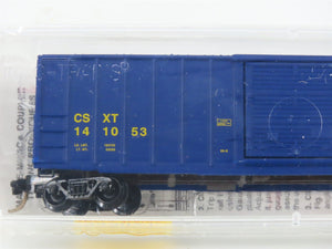 N Scale Micro-Trains MTL 25550/1 CSXT CSX 50' Rib Side Single Door Boxcar 141053