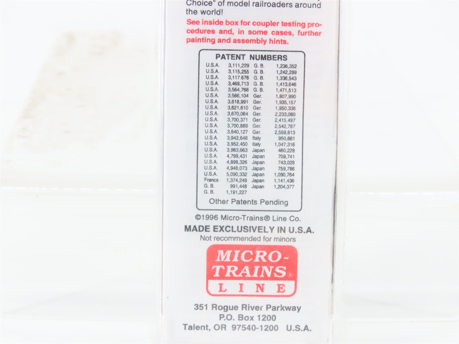 N Scale Micro-Trains MTL 25550/1 CSXT CSX 50' Rib Side Single Door Boxcar 141053